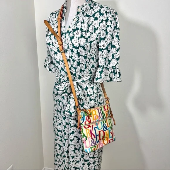 Dooney & Bourke Rainbow Adjustable Strap Crossbody Bag Multicolor - Picture 5 of 10